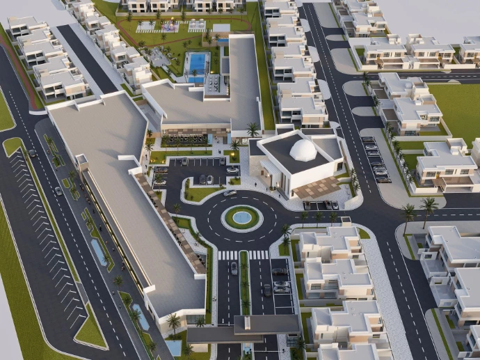 Luxury standalone and semi-detached villas in Sharjah Garden City with freehold for Arab nationals, offering high ROI and prime location