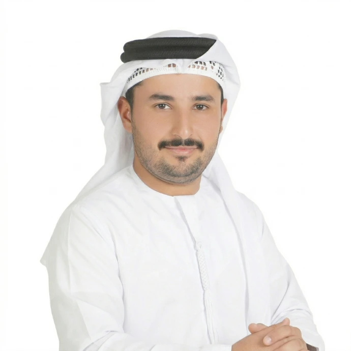 Khalid Binhindi, Founder & CEO, professional portrait highlighting leadership and vision