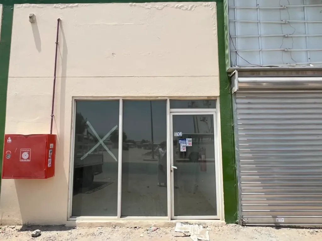Commercial Shop for Rent in Old Al Sajaa | Prime Location Near Main Road | Ideal for Various Business Activities